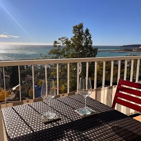 Elegant With Sea View And Apartment Menton